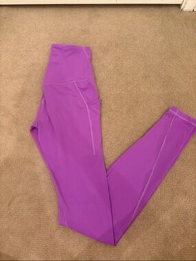Lululemon Vibrant Purple Athletic Leggings (32” inseam)